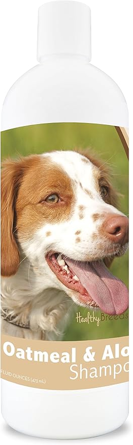 Healthy Breeds Brittany Oatmeal Shampoo with Aloe 16 oz