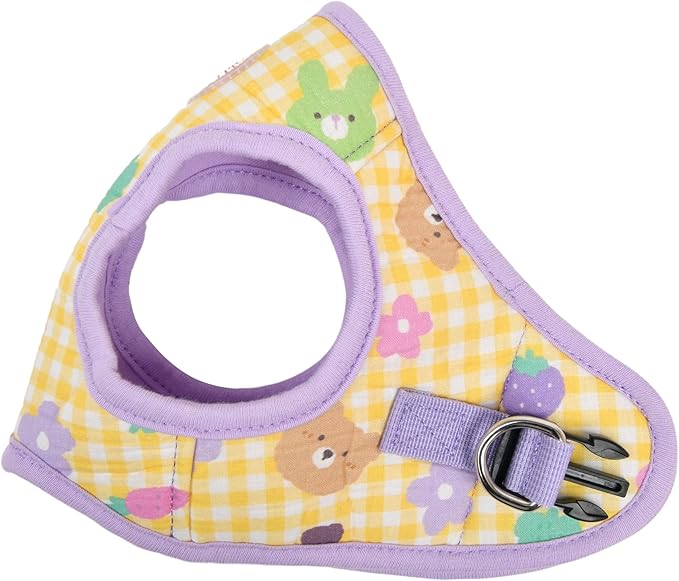 Pinkaholic New York Annabelle Step-in Vest Dog Harness No Choke No Pull Walking Training for Small Dog - Violet - S