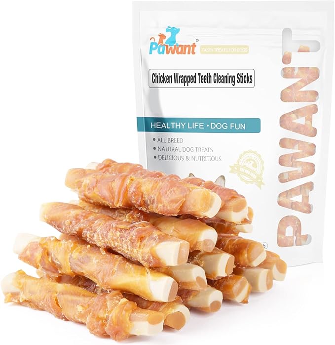 Dog Treats Biscuits Chicken and Teeth Cleaning Sticks Puppy Training Treats 1 lb/454g