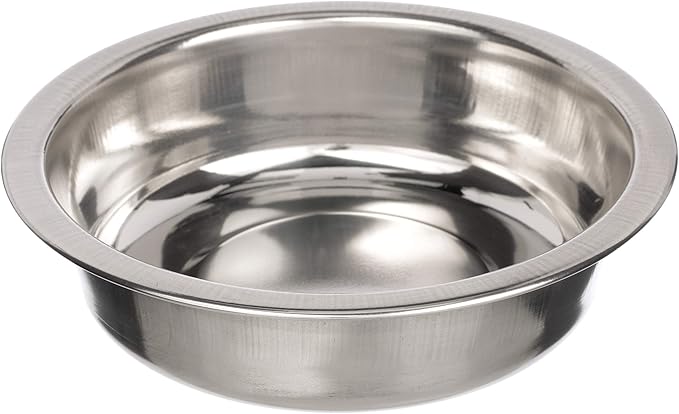 Neater Pet Brands Stainless Steel Dog and Cat Bowls - Neater Feeder Deluxe or Express Extra Replacement Bowl (Metal Food and Water Dish) (1.5 Cup Shallow)
