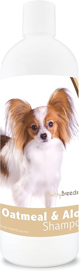 Healthy Breeds Papillon Oatmeal Shampoo with Aloe 16 oz