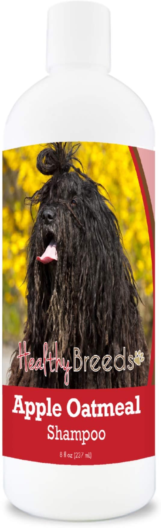 Healthy Breeds Bergamasco Apple Oatmeal Dog Shampoo - All Natural, Tearless & Hypoallergenic Cleanser & Conditioner - Best for Dry, Itchy or Irritated Skin - 8 oz
