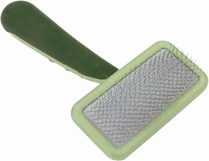 Coastal Pet Safari Dog Soft Slicker Brush - Dog Grooming Brush for Shedding - for Dogs with Short, Medium and Long Hair - Medium - 6.25" x 3.5"