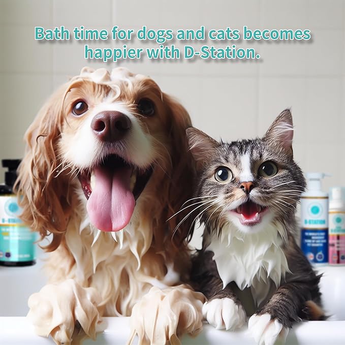 PDRN Volume Up & Shine Pet Shampoo - Contains PDRN & Manuka Honey - Enhances Skin Health, Moisturizes, Relieves Itching, Prevents Odor, Enhances Volume, and Gives Coat Shine for Dogs and Cats. 10.1 oz