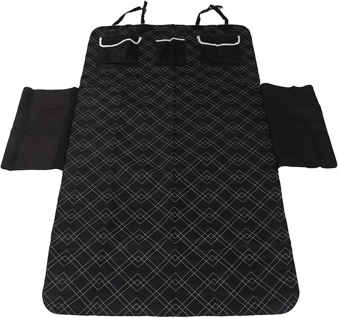 Pet Cage Cover, 8 Panel Rectangle Dog Playpen Mesh Top Cover Pet Cage Shade Security Protector for Outdoors Indoors