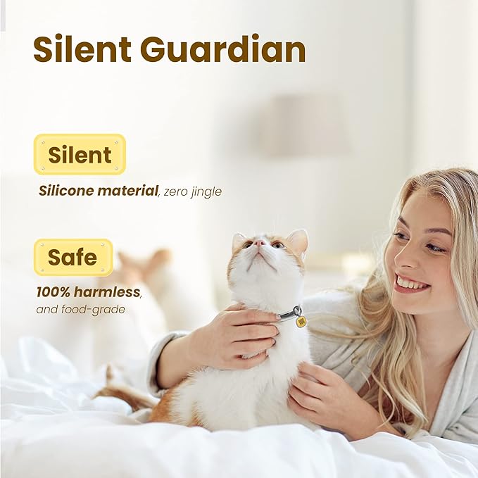 Pawaii QR Code Pet ID Tag, Silent Silicone Dog ID Tag, Modifiable Pet Online Profile, Free Online Pet Page Emergency Contact, Scan QR Receive Instant Pet Location Alert Email, 1Pack (Yellow)