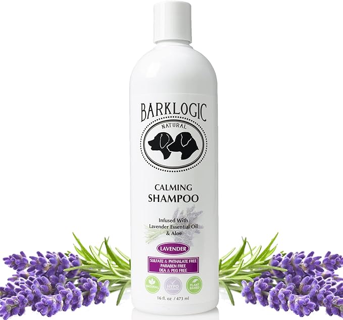 Calming Shampoo, Lavender, 16 fl oz | No Parabens, No Phthalates, No Sulfates, No DEA & PEG, Plant-Based