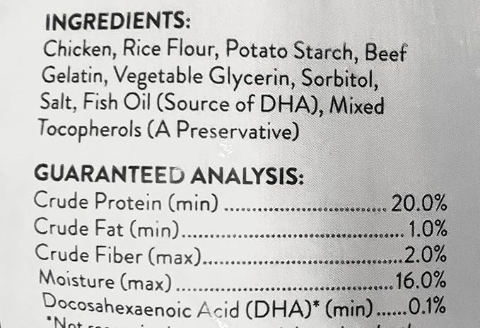 Dog Chews Bundles for Puppies and Small Dogs, Rawhide Free Alternative 5 inch Puppy Sticks Bundle with 1 Dog Waste Roll, Dental Treats for Moderate Chewers (Chicken, 10 Count)