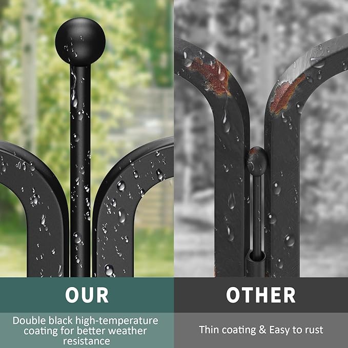 Musen Dog Playpen Indoor Outdoor, 8 Panels Dog Pen 40" Height Dog Fence Exercise Pen with Doors for Large/Medium/Small Dogs, Portable Pet Playpen for Yard, RV, Camping