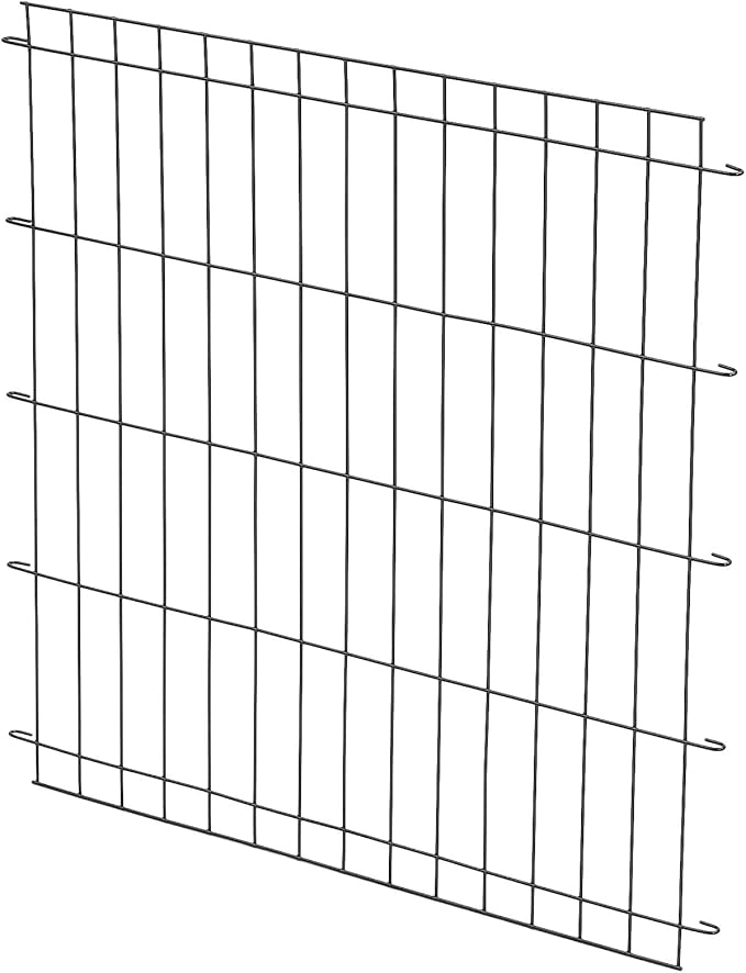 MidWest Homes for Pets Dog Crate Divider Panel for 48-inch Dog Crate; Fits Crate Models 1648, 1648DD, 1648U, 1648DDU, 748UP & Measures 17.60L x 18.27W x .60H Inches, Black