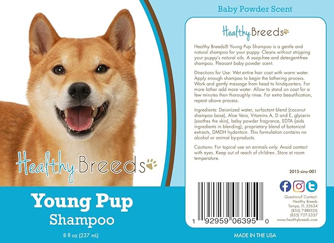 Healthy Breeds Shiba Inu Young Pup Shampoo 8 oz
