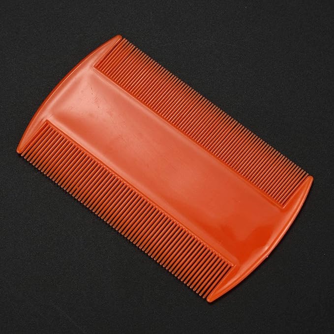 4Pcs Lice Combs, Double sided Pet Combs, Cat Dog Pet Grooming Fine Tooth Hair Combs Pet Supplies