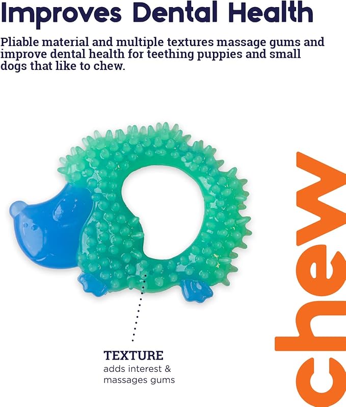 Petstages Cutie Chewies Hedgehog Dog Chew Toy