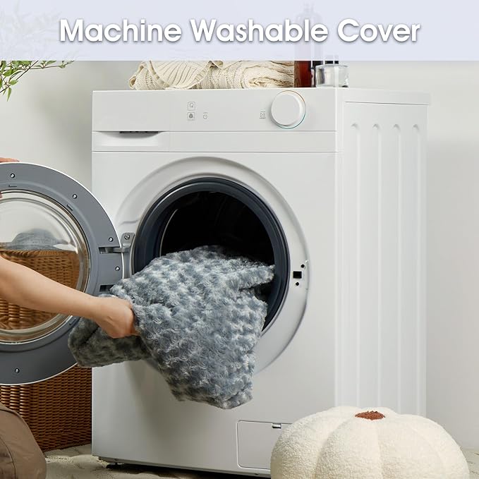 BFPETHOME Human Dog Bed for Adult, Orthopedic Human Size Dog Bed for Adult & Kids, Big Waterproof Adult Dog Bed for Humans with Removable Washable Cover