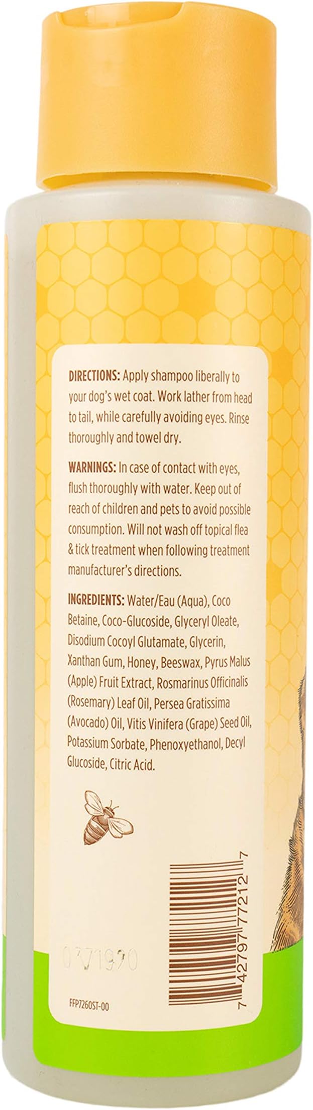 Burt's Bees for Pets Naturally Derived Deodorizing Dog Shampoo with Apple & Rosemary - Dog Shampoo For Odors - Cruelty Free, Formulated without Sulfates and Parabens, Made in USA, 16 Oz - 2 Pack