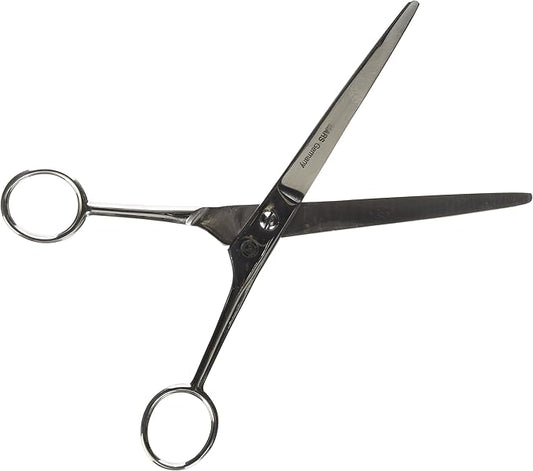Mars Professional Stainless Steel Grooming Shears, Filipino Style, 8 inch Length