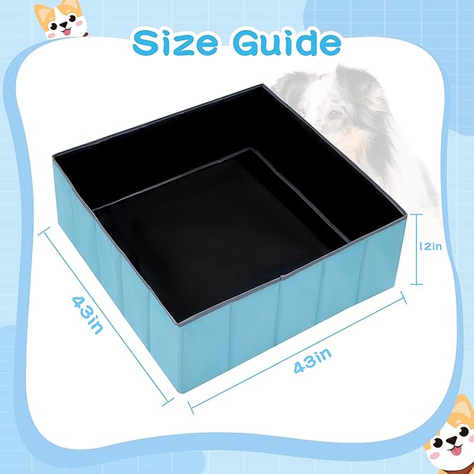 BALAPET Whelping Box for Dogs and Puppies,Foldable &Portable Whelping Pen, Puppy Playpen Dog Birthing Whelping Supplies(Large)