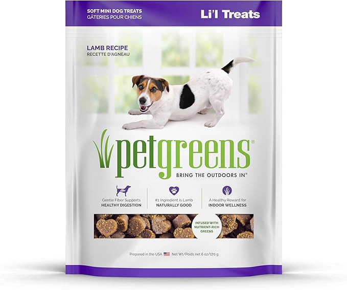 Pet Greens Treats Tasty Lamb Semi-Moist Dog Treat
