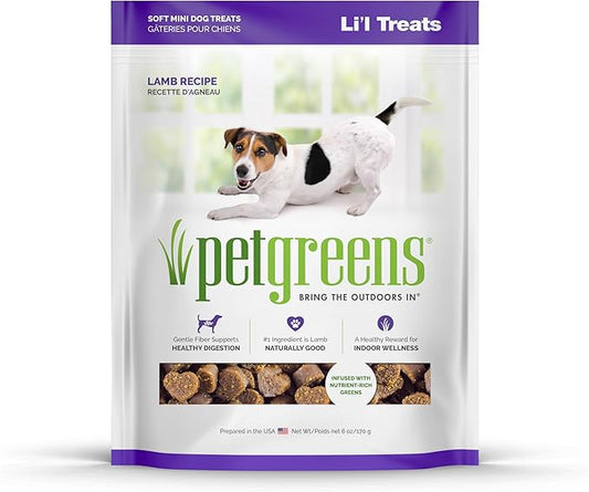 Pet Greens Treats Tasty Lamb Semi-Moist Dog Treat