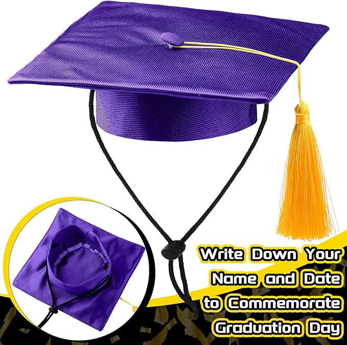 Dog Graduation Cap and Gown 2025 Washable Pet Graduation Costume for Dog Cat Shirt and hat(Purple)