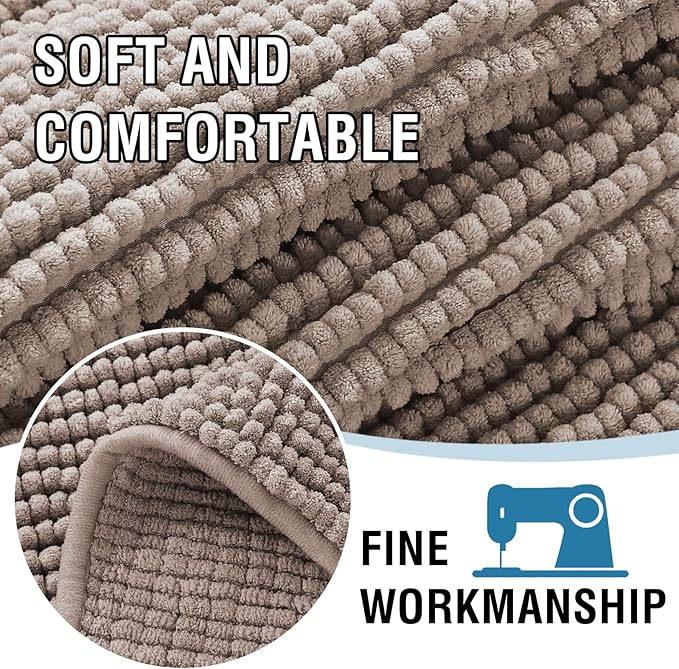 H.VERSAILTEX Plush Chenille Dog Bed Cover Thick Soft Sofa Cover for 3 Cushion Couch Anti Slip Couch Cover Furniture Protector for Dog, Pet, Cat (35" x 82", Sand)