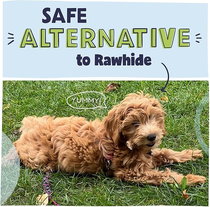 Pawstruck Natural 1-4" Bully Stick Bites for Small Dogs & Puppies – Single Ingredient Digestible Rawhide Free Alternative - High Protein Chew Treat Bones - 8 oz Bag - Packaging May Vary