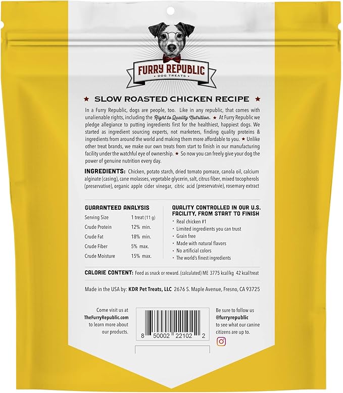 Dog Treats, Chewy Sticks Made in the USA 6oz