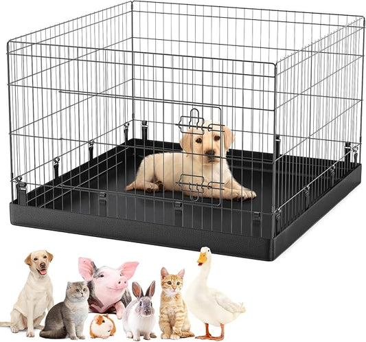 PJYuCien Bottom Cover - Fits 4 Panels 36 Inch Width Plastic/Metal Pet Pen Square Dog Playpen (Note: Only Pen Bottom Cover, NO PLAYPEN!!!)