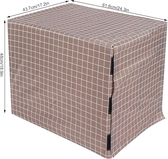 Dog Kennel Cover Oxford Pet Cage Cover Oxford Cat Crate Cover Seasons Universal Rain Dust and Sun Protection Pet Supplies for Dog Cat