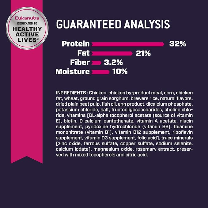 EUKANUBA™ Puppy Small Breed Dry Dog Food, 40 lb