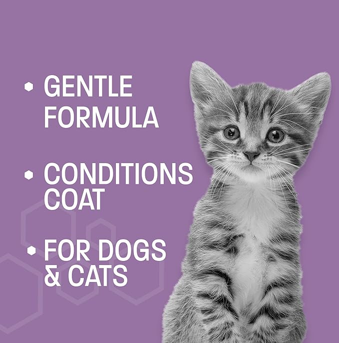 Tearless Dog Shampoo & Puppy Conditioner - Gentle Puppy Shampoo and Conditioner for Puppies and Kittens - Tearless Dog Shampoo and Conditioner for Puppies - Fruity Scent - 16 oz