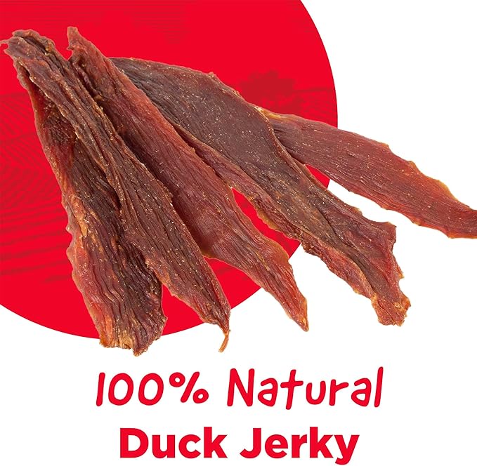 Duck Jerky Tender Dog Treats, High Protein, Low Fat, No Artificial Colors, 16 oz
