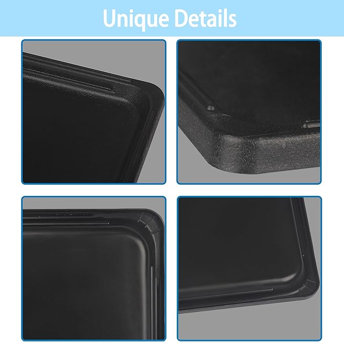 Dog Crate Tray 41"-ChewProof Replacement Pan, Easy to Clean, Easy to Assemble,Ideal for Potty Training-Perfect for Pet Crates & Kennels (1Pcs-40.9"L x 27.40"W x 1.0"H, Tray 41” fit 42” Crate)