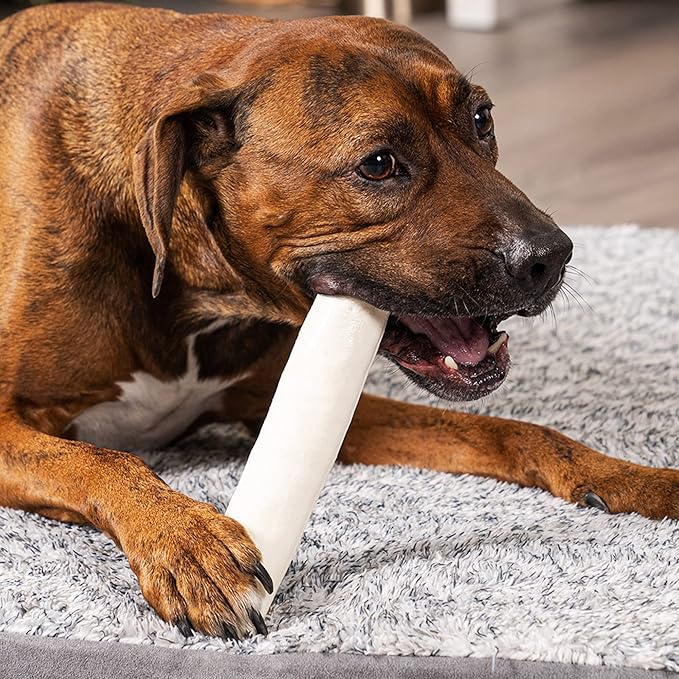 Pet Factory American Beefhide 8-9" Rolls Dog Chew Treats - Natural Flavor, 8 Count/1 Pack