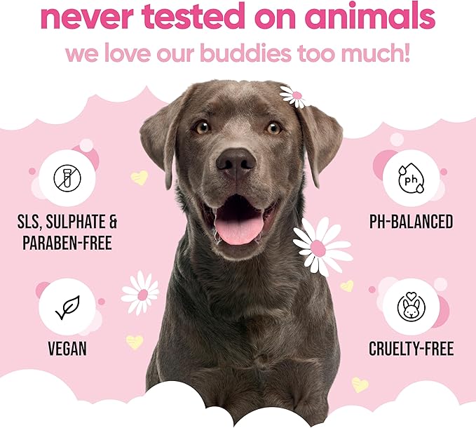 Baby Fresh Dog Shampoo by Buddycare | Deep Cleansing Shampoo for Dogs | Fresh Scented | with Aloe Vera and Pro Vitamin B5 (33.81oz)