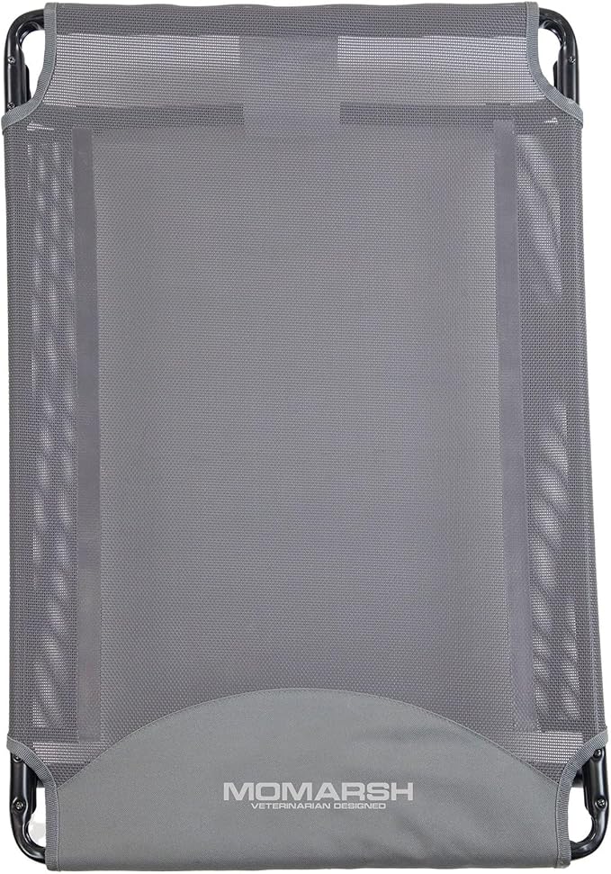 Momarsh Low Profile Dog Cot for Kennels, Crates, Boats & Layout Binds | Comfortable Low Profile Platform & Frame Fits in Most Medium Kennels