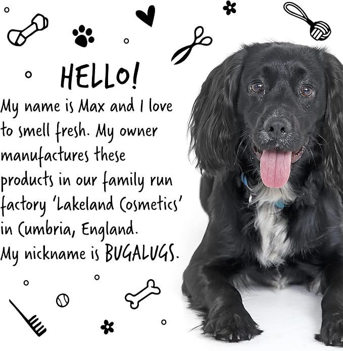 Baby Fresh Dog Shampoo 250ml Dog Grooming Shampoo Products for Smelly Dogs with Baby Powder Scent, Best Puppy Shampoo Baby Fresh, Shampoo Conditioner, Vegan pet Shampoo Professional (250ml)