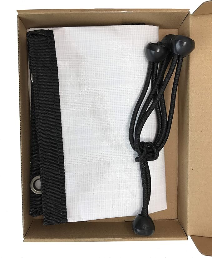 Advantek Original Pet Gazebo Outdoor Reversible Nylon Sun Shade with 4 Ball Ties