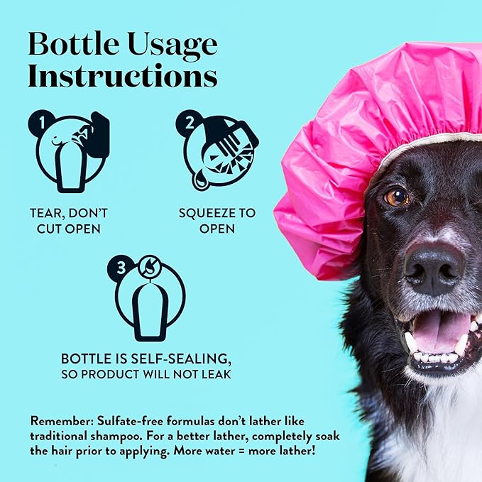 Wahl Professional Animal Healthy at Home Dog Shampoo - Plant Powered Grooming Shampoo - All-in-One