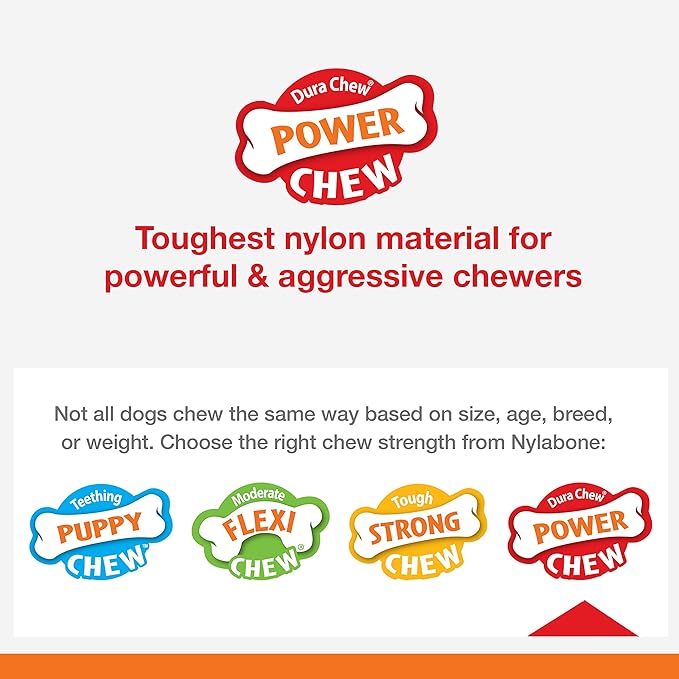 Nylabone Power Chew Lobster Dog Toy Filet Mignon X-Large/Souper - 50+ lbs. (1 Count)