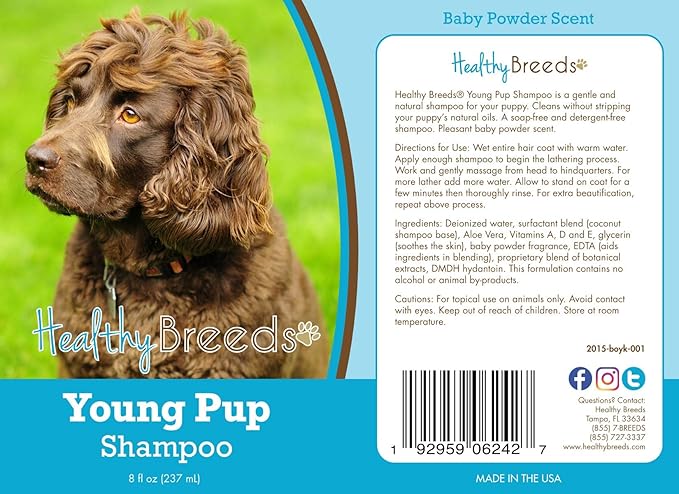 Healthy Breeds Boykin Spaniel Young Pup Shampoo 8 oz