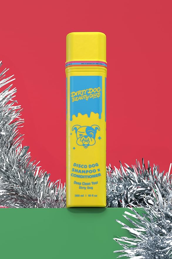 Dirty Dog Beauty Club - Disco Dog Shampoo & Conditioner - Organic Essential Oils, Vet & Scientist Formulated - Clean, Vegan, Paraben & Sulfate-Free - 300 ml (10 oz), Sage Breeze Scent