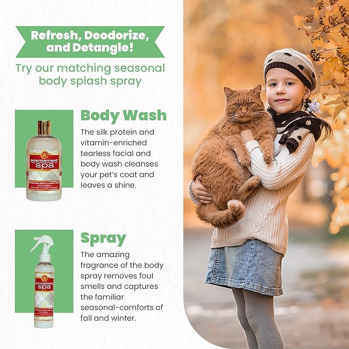 Best Shot Scentament Spa Seasonal Facial & Body Wash, Hot Toddy, 1 Gallon