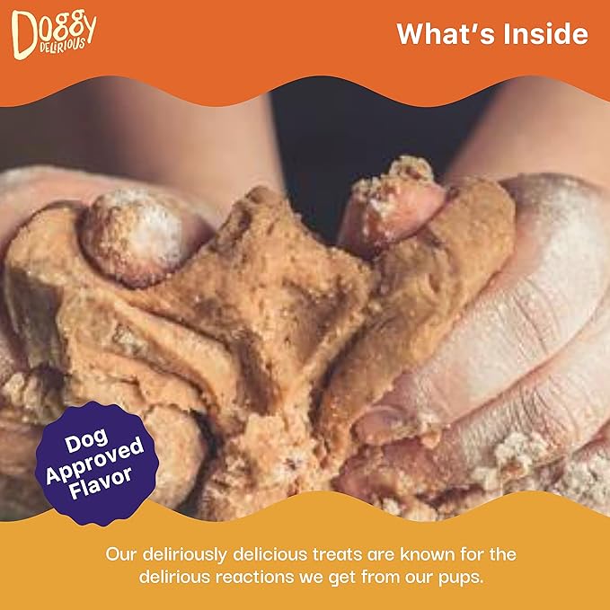 Crunchy Dog Treats – for All Pet Sizes, Breeds – All-Natural Puppy Treat – 100% Human-Grade – Delicious Pet Treat Bones, Snacks for Dogs – BBQ Maple Bacon, 16 Oz.