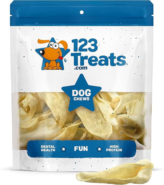 Lamb Ear Dog Chews (30 Count) - from All Natural Free Range Lambs - Quality Ears for Dogs