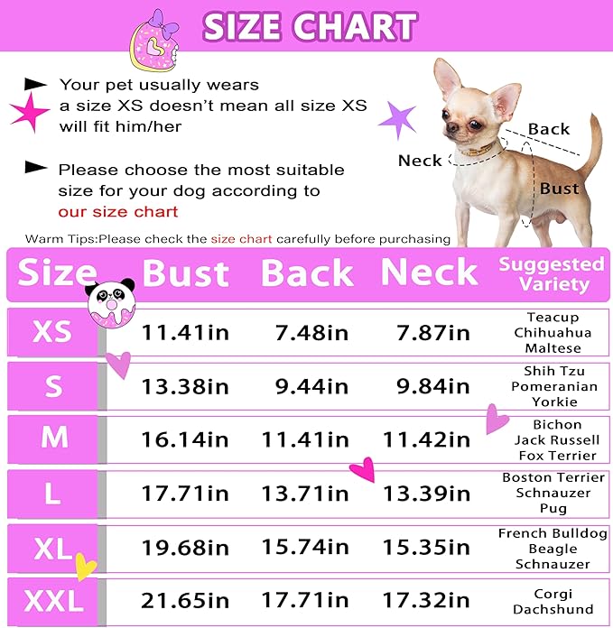 Dog Pajamas Summer Dog Clothes for Small Medium Dogs Boy Girl Pet Pjs Cute Doggie Onesie Breathable Puppy Clothes Soft Stretchy Cat Pet Outfit (Purple, Small)