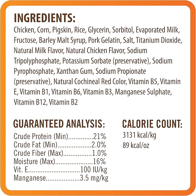 NutriChomps Dog Chews, 2.5-inch Knots, Easy to Digest, Long Lasting, Rawhide-Free Dog Treats, 8 Count, Real Chicken flavor