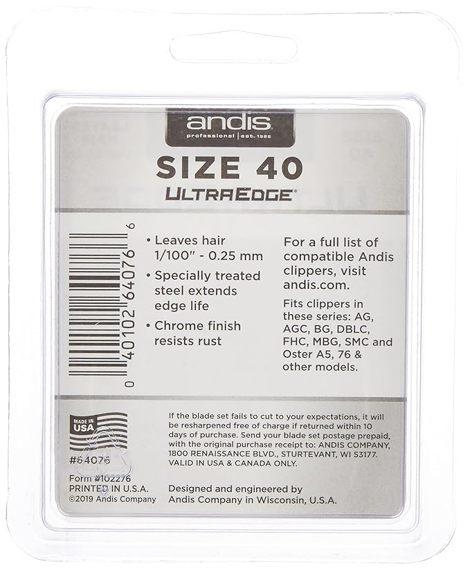 Andis 64930 UltraEdge Detachable Blade, Size 5/8HT