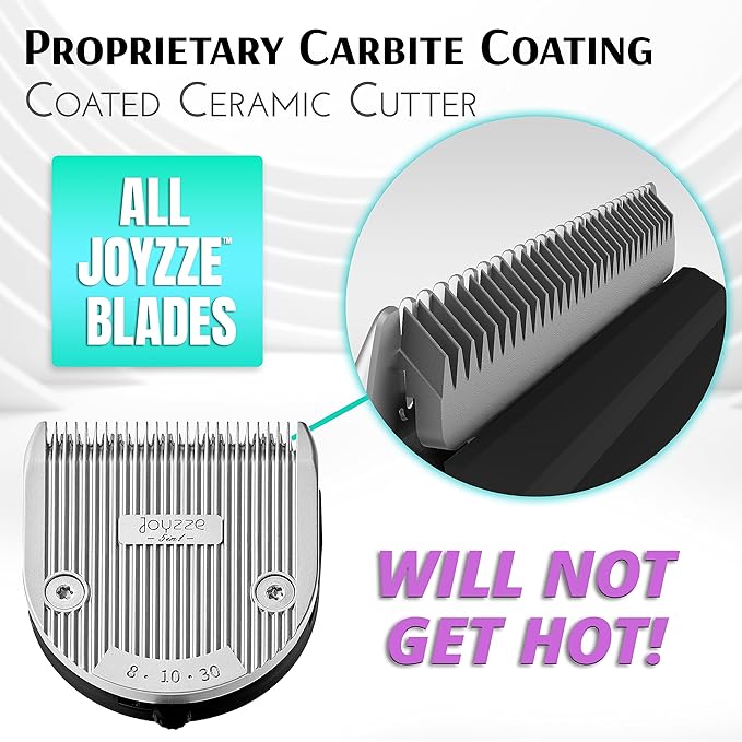 C-Series Clipper Blades for Hornet/Stinger Clippers - Professional Dog Grooming Blades for Tangle-Free,Ideal for Trimming and All Hair Types - Compatible with C Series Clippers (C-MAX 3F)