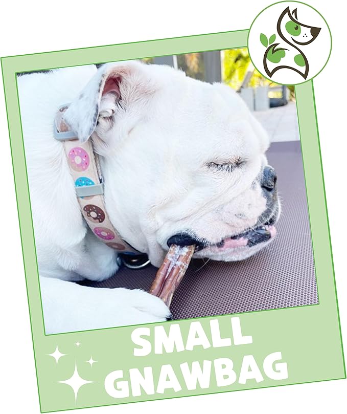 Nature Gnaws Variety Pack for Small Dogs (12 Count) - Bully Sticks, Beef Tendons and Tripe Twists for Dogs - Natural Long Lasting Beef Dog Chew Bones - Rawhide Free